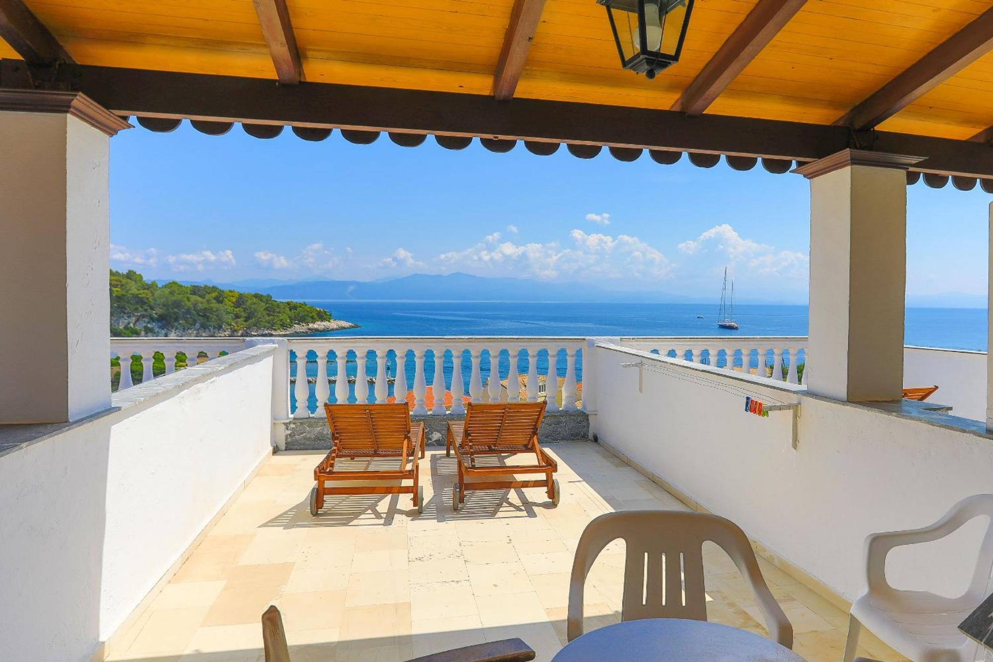 Vista Mare Faros Apartment ไกออส ภายนอก รูปภาพ
